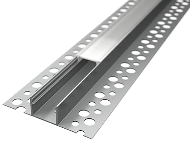 styriaLUX 3x 200cm (6m) LED Alu Unterputz Trockenbau Profil Z5713 inkl. Abdeckung Opal matt 2000mm LED Schiene