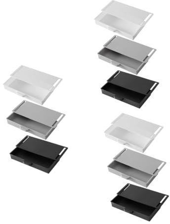 COHEALI 9 Stk Pastenschublade Regalhalterungen Ablage für Bleistifthalter aufbewahrungsdose storage boxes Aufbewahrungsschubladen Schreibwaren-Organizer stationärer Behälter Schreibtisch