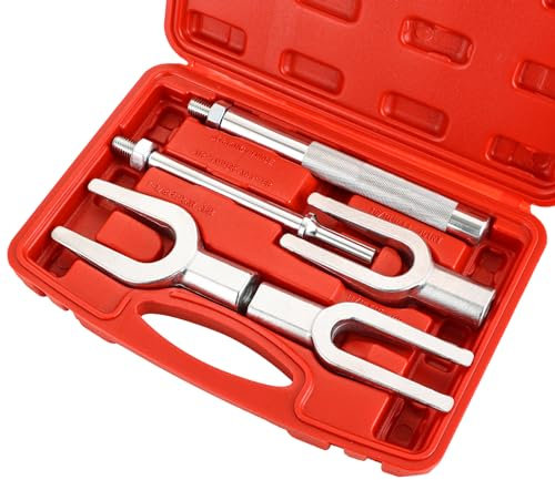 weyleity Ball Joint Separator Set | 5PCS Pickle Fork Splitter Kit Tie Rod Tool Set Ball Joint Tie Rod Pitman Arm Remover Separator Set for Cars and Light Trucks