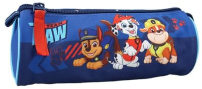 mybagstory - Trousse Scolaire Pat Patrouille – Trousse Enfant Garcon 1 Compartiment – 21 x 7 x 7 cm – Fermeture zippée – Idée Cadeau