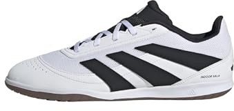adidas Unisex Predator Club Indoor Sala Football Boots Fußballschuhe, FTWR White/core Black/Lucid Lemon, 40 2/3 EU