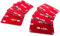 RSYHVG 10PSC 3M Sticky Pads Double Sided Adhesive Pads Compatible With Helmet Mounts Spare Replacement Set, for Action Camera and Dashcam