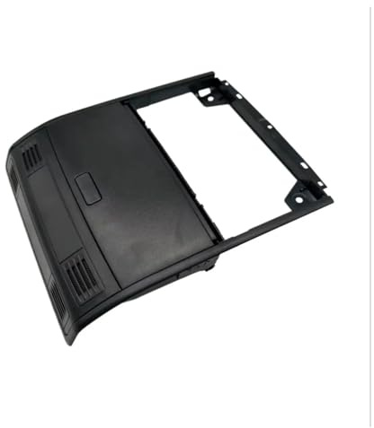 SAUANMNKTP Porta Occhiali Interno Auto per VW per Golf 7 MK7 CC 2018-2022 5GG868837 5G0868837 Occhiali da Sole Neri Scatola Custodia in Vetro Porta Portaoggetti sul Tetto(Black with Cover)