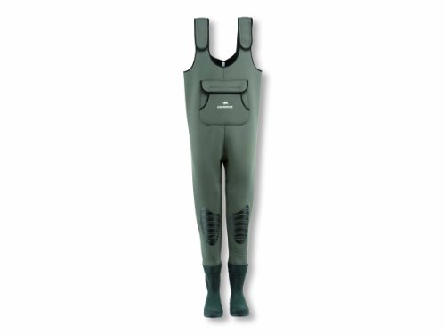 Cormoran Neopren Wathose mit Kautschukstiefeln (Gummiprofil) Gr.44/45