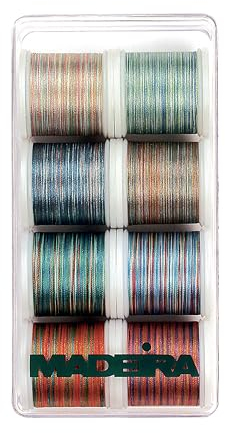 Madeira Geschenkbox: Polyneon: Multicolour: 8 x 200m: Spools, Polyester, Sortiert, 1600