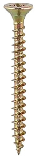 TIMco Solo Woodscrews - Size: 6.0 x 100mm - Size: 12 x 4 inches - Driver Bit Size: No.3-60100SOLOC Pack of: 100