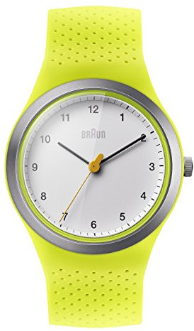 Braun Damen-Armbanduhr BRAUN LADY SPORT Analog Quarz Silikon BN0111WHGRL
