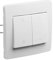 Interrupteur va et Vient - Interrupteur encastrable - Interrupteur Mural - Interrupteur Prise Murale - Appareillage Encastre - Gamme Diam2 - Commande Volet Roulant Blanc - 739270