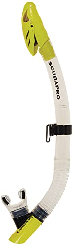 Scubapro Spectra Dry - Trockenschnorchel mit Ventil (New Edition) (Farbe: Gelb/Transparent)