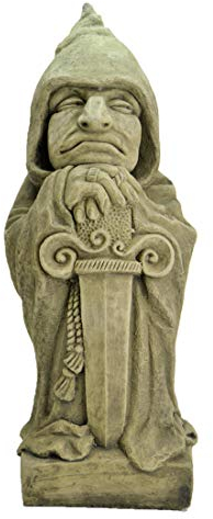 Jerry-Garden Ornament-Gargoyle-Sculpture Stone Statue-Home Patio-Decorative Gift