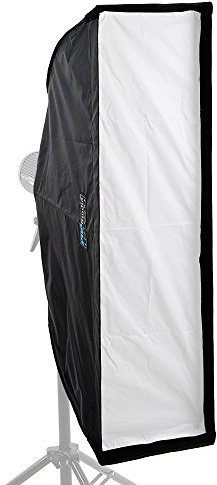 Fotodiox EZ-Pro Strip-Softbox 9 x 36 (22 x 90 cm) – Faltbare Streifen-Softbox mit Bowens Speedring für Bowens, Calumet, Interfit und kompatible Leuchten