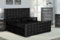 mm08enn Cubed Upholstered Crushed Velvet Double/King Size Bed Frame