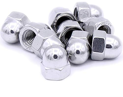 M8 (8mm) Dome Cap Nut - Stainless Steel (A2) (Pack of 10)