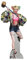 Star Cutouts Ltd-Star Cutouts SC1521 Harley Quinn Mazo de cartón Lifesze (183 x 83 cm), sólido, color, normal