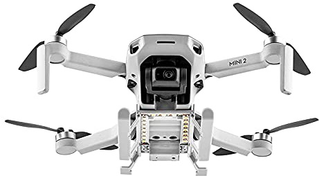 Fututech Landebahn, beleuchtet, faltbar, erhöht, schnelle Demontage Zubehör für DJI Mavic Mini Mini 2
