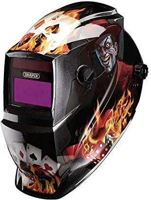 Draper Auto-Darkening Welding Helmet, Playing Cards 02515