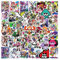 FRESHOER Splatoon Stickers Splatoon 3 Aufkleber 50 Stück Coole Schießspiele Aufkleber für Laptop, Fahrrad, Gitarre, Gepäck, Telefon, Computer, Skateboard (Splatoon)