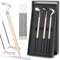 Tikplus Golf Kugelschreiber Set, Mini Golf Geschenk für Männer, Golf Club Putter Kugelschreiber mit Nachfüllungen, Golfer Geschenkbox Set für Vatertag, Valentinstag, Business
