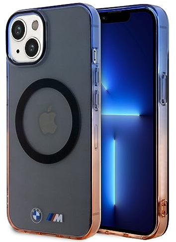 BMW BMHMP14SHTGE hülle für iPhone 14 6.1 grau hardcase Gradient Bumper