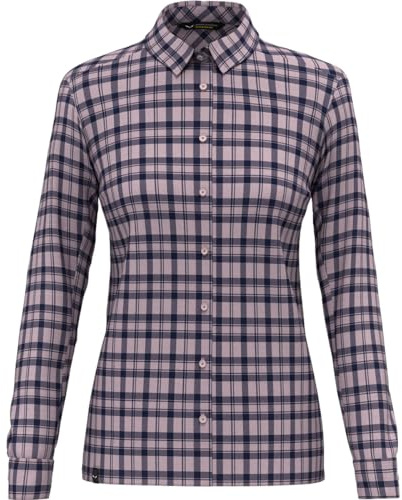 Salewa Damen Fanes Flannel 5pl W L/S Shirt. Langarmhemd