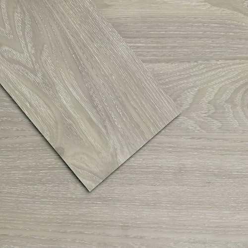 MULGREAT Peel and Stick Vinyl Flooring, Floor Tiles Self Adhesive Waterproof Wood Grain Planks, DIY for Bedroom, Kitchen, Living Room Home Decor, Natural Oak