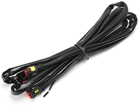 BOROCO 40a 12V Kabelbaum LED-Spotlicht-Modifikation Ersatz Für Ford Raptor F150 Kühlergrill 2004-2018