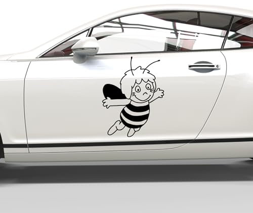 mein-motiv.com Autoaufkleber Biene Maja Größe S - ca. 30cm x 23cm
