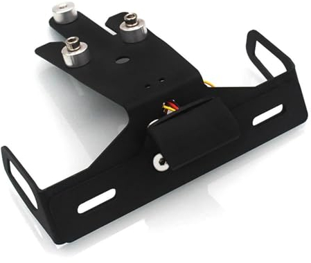 Motorrad Kennzeichenhalter Kennzeichenhalter Eliminator Für Kawasaki ER6-N ER6-F Ninja 650 650R Verkleidung ER-6N ER6N ER6F ER-6F Einstellbare Kennzeichenhalter