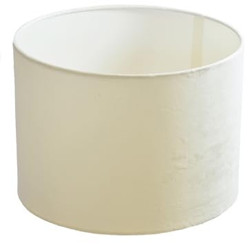 Lampenschirm Ø 20 x 15 cm weiß Zylinderförmig