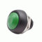 AUTOZOCO Botón Pulsador Momentáneo, Botón Auto Reinicio, Pulsador de contacto momentáneo, Tamaño del orificio de montaje 12 mm, 1 NO, SPST, CA 250V 1.5A | 125V 3A, IK08, Verde