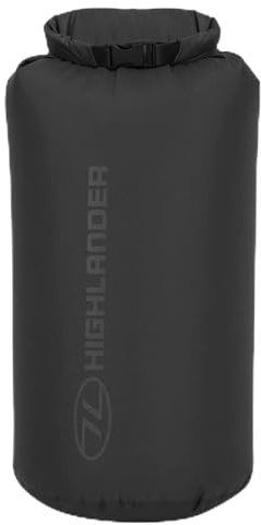 Highlander Lightweight Waterproof Dry Bags (Black, 13L)