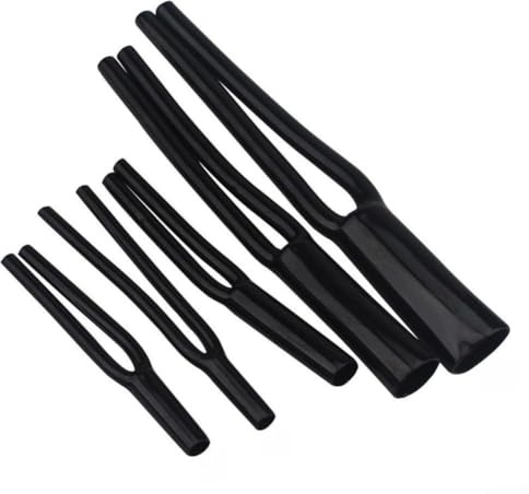 Flexible 5Pcs Speaker Cable Sleeves PVC Protective Pants for Enhanced Lifespan of Wires (6MM)