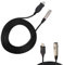CHICIRIS XLR Female to USB -Mikrofonkabel Hochwertiger Klarer Sound für Computeraufnahmen oder Karaoke - Stecker und Spiel für/Mac Benutzer