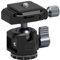 MVKLIW Teste di Treppiede Panoramiche a Sfera in Alluminio con Adattatore per Artiglio Freddo per Reflex Digitale, Viaggio Della Macchina Fotografica, Supporto Del Telefono