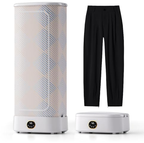 HSSMEUR Electronic Steam Iron Press 1000w Portable Clothes Dryer,Electric Vertical Steam Iron,360° Fully Automatic Wrinkle Removal