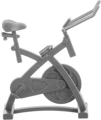 Miniatur Heimtrainer Modell für Puppenhäuser, Kunststoff, 1 Stück | Realistische Deko für Miniaturkollektionen, Kompakt für Schreibtisch und Arbeitsbereiche, Modellzubehör