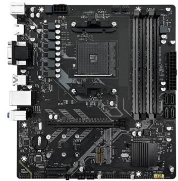 B450 AM4 Motherboard M-ATX supports Ryzen2000-5000 series CPU and DDR4 Desktop PC B450M AM4-K Dual