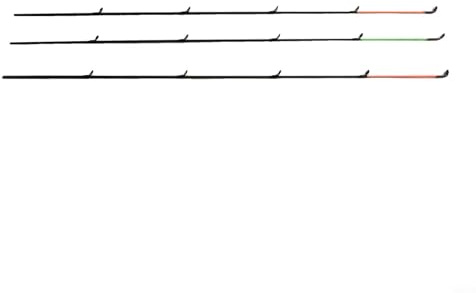 Eawfgtuw Ersatzspitze für Karpfenrute aus Kohlefaser, extra hart, schnelle Aktion, Zubehör für Angelrute, leicht, 50–120 g (4134)