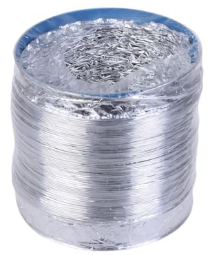 6Inch 165mm Ventilator Pipe Aluminum Tube Air Ventilation Pipe Hose Flexible Exhaust Duct Aluminum Air Ducting