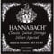 Hannabach 815MT Saiten schwarz