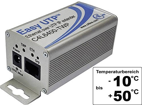 Renkforce RF-2555340 Netzwerkverlängerung 2-Draht Reichweite (max.): 500 m 1 St. 100 MBit/s ohne PoE-Funktion