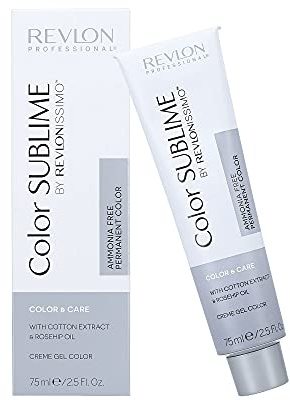 REVLON PROFESSIONAL Color Sublime By Revlonissimo Color&Care Ammonia Free Permanent Color 5.20, Intensive Hellviolette Kastanie, 1er Pack(1 x 60 ml)