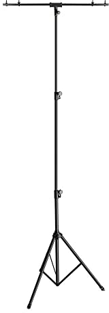 Gravity LS TBTV 28 - Lichtstativ mit Querträger, Groß, mit Belastbarkeit bis 50 kg, schwarz