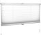 Tropik Home Pleated Blinds 18 Width Sizes, 6 Colours Easy Fit Install Plisse Conservatory Blinds, White, 55cm Wide by 100cm Drop