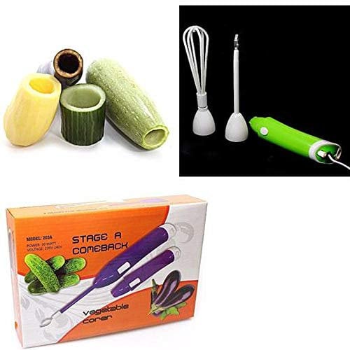 New 30w Speed Control Mini Electric Veggie Corer Drill Kitchen Multi Purpose