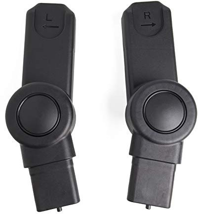 iCandy Peach Main Car Seat Adapters for Models 2018+ (Not Compatible with Peach 1-4), Black
