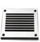 Vent Systems 100 x 100 mm Verzinkt Lüftungsschlitzabdeckung aus Metall mit eingebautem Schädlingsschutz, HVAC-Entlüftungsabdeckung für Heimwerker-Entlüftungskanal Abdeckung 10 x 10 cm