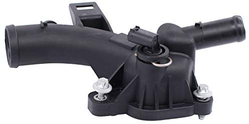 HouYeen Thermostat Housing Coolant Flange Water Pump Outlet for Adam Astra J Corsa D E Meriva B 1.2 1.4