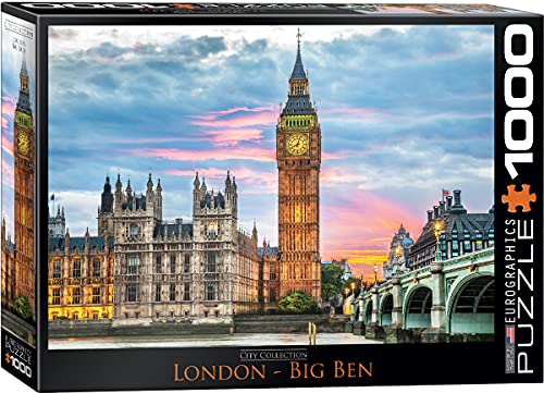 1000 Teile Puzzle Big Ben Elizabeth Tower in London