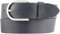 BELTINGER Damen-Gürtel aus Vollrindleder 4 cm | Jeans-Gürtel für Damen 40mm | Vollleder-Gürtel mit runder Gürtelschließe | Marine 105cm